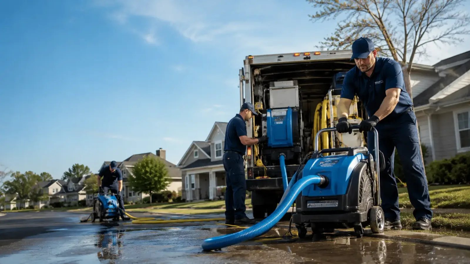 Flood Damage Cleanup in Palestine, WV